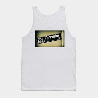 Don Zarembo Drive, Los Angeles, California by Mistah Wilson Tank Top